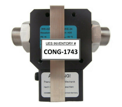 ASM 830036628 Flow Meter Kit Honsberg RRI-025AKP080V10KE-24 ESA1-RR.25IS-8 New