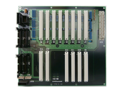 Kawasaki 1HZ-50 Robot Controller Backplane PCB Card 1HZ-10 TEL Telius Working