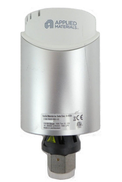 Inficon CG100 Capacitance Gauge AMAT Applied Materials 0190-70322 Working