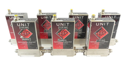 UNIT Instruments UFC-8165 Mass Flow Controller UFC-8165C Reseller Lot of 7 Spare