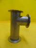 Nor-Cal 99B1554-C High Vacuum Tube Tee Stainless Steel NW50 Used Working
