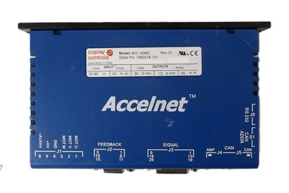 Copley Controls 800-1656C Accelnet AMAT Delta 1990318-101 Working Surplus