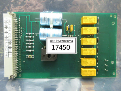 ASML 4022.428.1763 Relay PCB Card ASML PAS 5000/2500 Wafer Stepper Used Working
