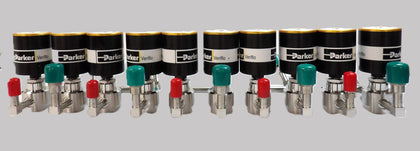 Parker Veriflo 54022724 Dual Diaphragm Pressure Valve Lot of 5 New Surplus