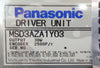 Panasonic MSD3AZA1Y03 Servo Driver TEL Tokyo Electron 2980-192346-11 New Surplus