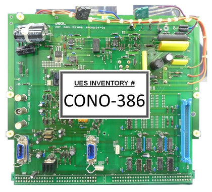 JEOL AP002134-02 Display PCB CRT DSPL (2) MPB No Heat Sink JSM-6400F As-Is
