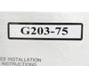HiTek Power G203-75 High Voltage Power Supply HV A1041690 Spare Surplus