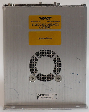 VAT 670EC-24CQ-AIJ3 External Controller Module Working Surplus