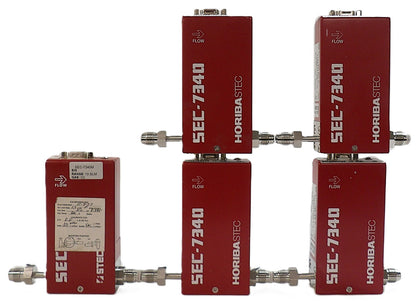 Horiba STEC SEC-7340M Mass Flow Controller MFC 10 SLM Reseller Lot of 5 Surplus