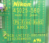 Nikon 4S025-580 LHC-IF PCB Card E102204M000 RCB-LHCIF2-X6C/NIK1 NSR Working