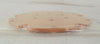 Ulvac Technologies EM0867-131-04E Copper Plate ME04-9616-0 Cu New Surplus