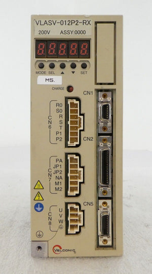 Toshiba Machine VLASV-012P2-AX VLASV-012P2-RX AC Servo Driver Lot of 2 Working