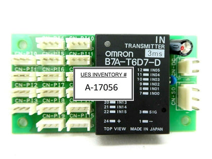 Daifuku PST-3635B Transistor I/O Link Board PCB Omron B7A-T6D7-D Working Spare