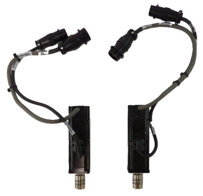 Sanyo Denki P30B04010PCKST AC Servo Motor BL Super P3 Lot of 2 Working Surplus