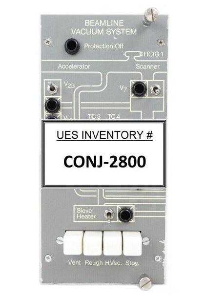 Varian Ion Implant Systems 106525001 Beamline Vacuum System No Bulbs Surplus