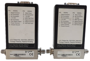 MKS Instruments 1179A13CS1NV MFC Mass Flow Controller Reseller Lot of 2 Working