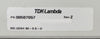 TDK-Lambda 00507057 Programmable Power Supply GENH 80-9.5-U Working Surplus