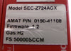 Horiba STEC SEC-Z724AGX Mass Flow Controller MFC 0190-41108 0190-41111 Lot of 4