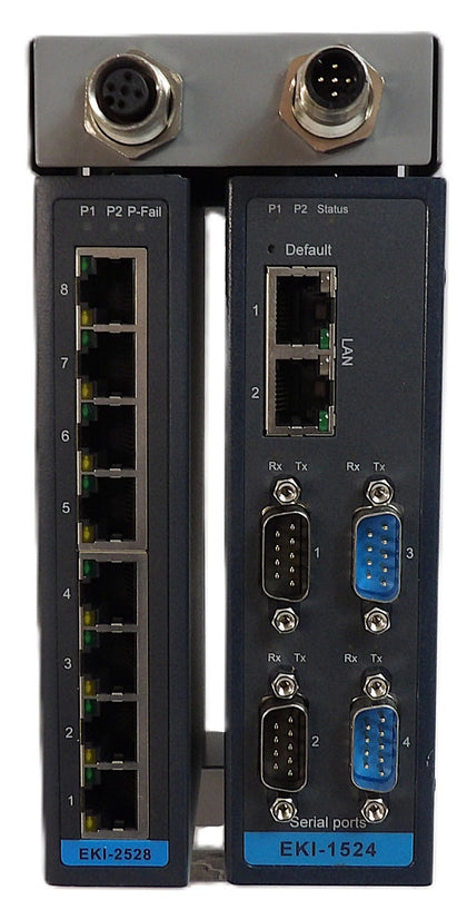 AMAT 0010-67323 Switch and Server Assembly Advantech EKI-2528 EKI-1524 Working