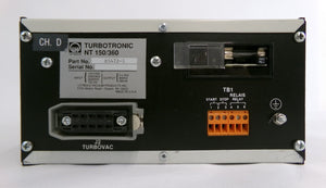 TURBOTRONIK NT 150/360 Leybold Turbomolecular Pump Controller 85472-3 Working