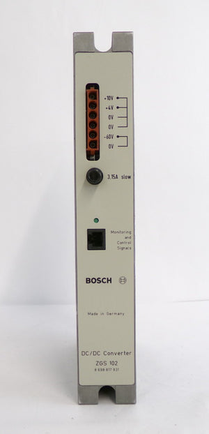 Bosch 8698817831 DC/DC Converter ZGS 102 Lot of 2 Working Surplus