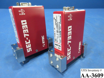 Horiba STEC SEC-7330M Mass Flow Controller SF6 200CCM Lot of 2 Used Working