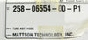 Mattson Technology 258-06554-00 Quartz Hood Tube Assembly 258-06554-00-P1 New