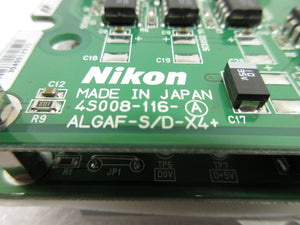 Nikon Precision 4S008-116-A Optical Sensor Assembly ALGAF-SD-X4+ NSR Working