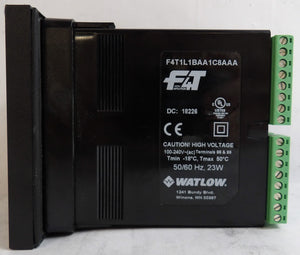 Watlow F4T1L1BAA1C8AAA Temperature and Process Controller Working Surplus