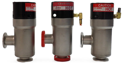 MKS Instruments 100937701 Vacuum Isolation Valve Reseller Lot of 3 Working