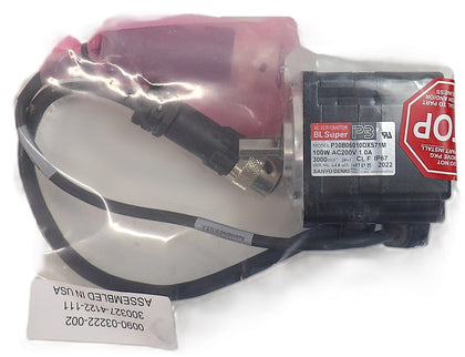 Sanyo Denki P30B06010DXS71M AC Servo Motor BL Super P3 New Surplus