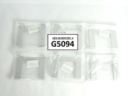 ASM 1017-329-01 Diluent Panel Support Bracket Reseller Lot of 6 New Surplus