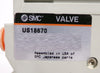SMC NP420-DN1 16-Port Pneumatic Manifold Valve Assembly US18670 Working