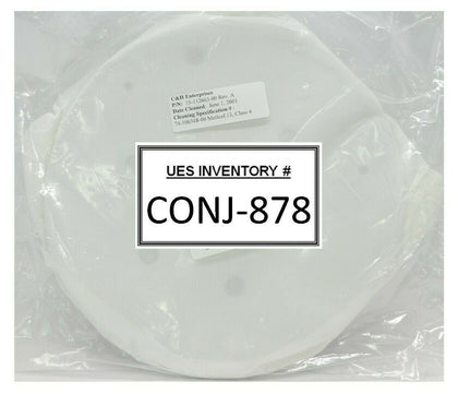 Novellus 15-112663-00 Heat Exchanger Showerhead Cap Rev. A OEM Refurbished