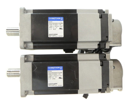 Sanyo Denki R2AA06040HCSSUM8 AC Servo Motor SANMOTION R Lot of 2 Working