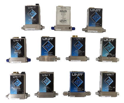 UNIT Instruments UFC Mass Flow Controller MFC UFC-1660 UFC-1661 Lot of 11