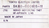 Mitsubishi HF-KP13G7K Servo Motor HPG-20A-45-J6JMLAS-SB TEL 5K80-000815-11 New