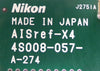 Nikon 4S008-057-A-274 Interface Board PCB AISref-X4 Working Surplus