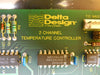 Delta Design 1658643-501 2 Channel Temperature Controller Board PCB Used Working