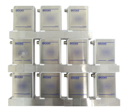 Brooks GF125C Mass Flow Controller MFC GF125CXXC Lot of 11 Working Surplus