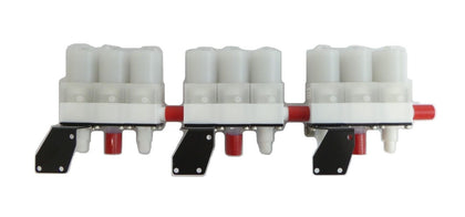 Semitool V0303FS-3PB-173 3 Stage Valve Assembly Reseller Lot of 3 New Surplus