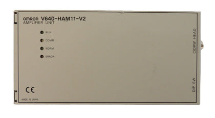 Omron V640-HAM11-V2 Amplifier Unit Assembly V640 Series Working Spare