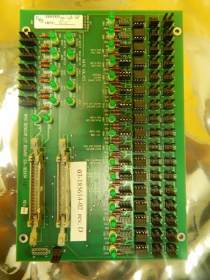 ASM 03-185614-02 Gate Valve WHS Sensor I/F Board PCB Rev. D Epsilon 3000 Used