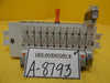 SMC 11-Port Pneumatic Manifold SY3140-5LZ Used Working