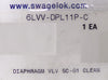Swagelok 6LVV-DPL11P-C 2-Port Diaphragm Sealed Valve Reseller Lot of 3 New