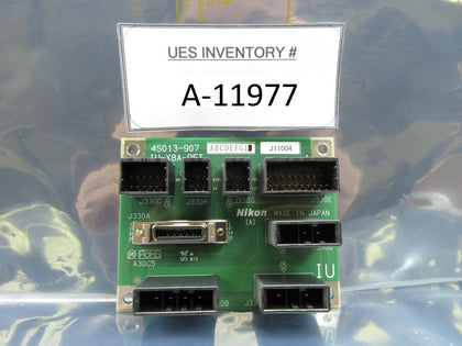 Nikon 4S013-907 Interface Board PCB IU-X8A-RET NSR System Used Working