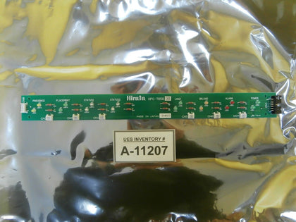 Hirata HPC-785B Load Port LED Status Display Indicator Board PCB Used Working