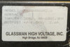 Glassman High Voltage PS/SH006R2.6 Power Supply SH006R1.3-M Untested Surplus