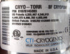 CTI-Cryogenics 8107814G003 Cryopump CRYO-TORR 8F with 8044051 Working Surplus