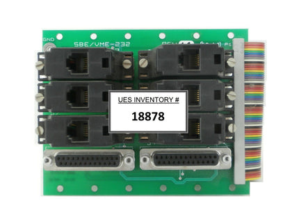 ESI Electro Scientific Industries 9010-82 Interface PCB 5BE-VME-232 9250 Working